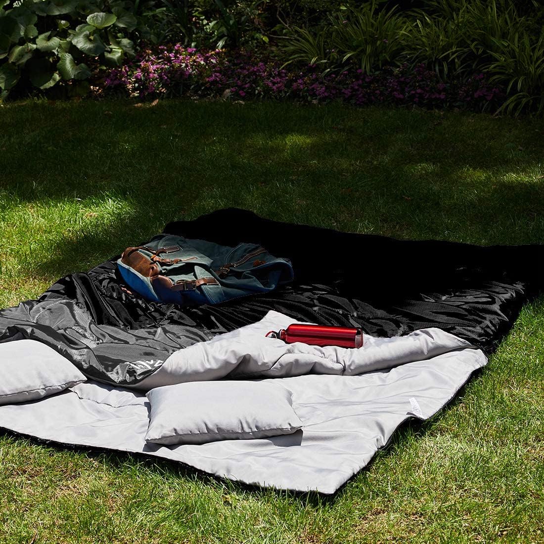 Accesorios Para Camping Oaskys Double Sleeping Bag for Adults with 2 Pillows