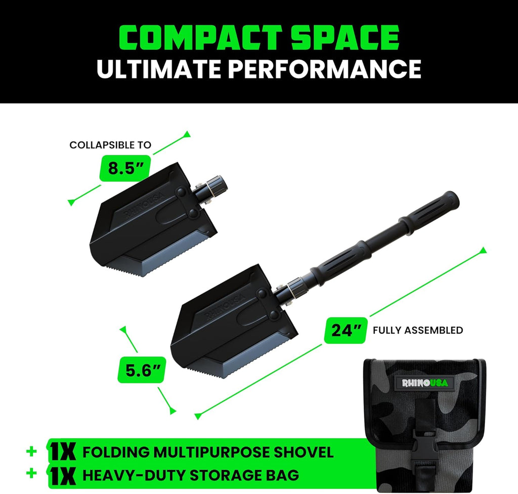 Accesorios Para Camping Rhino USA Pala de supervivencia