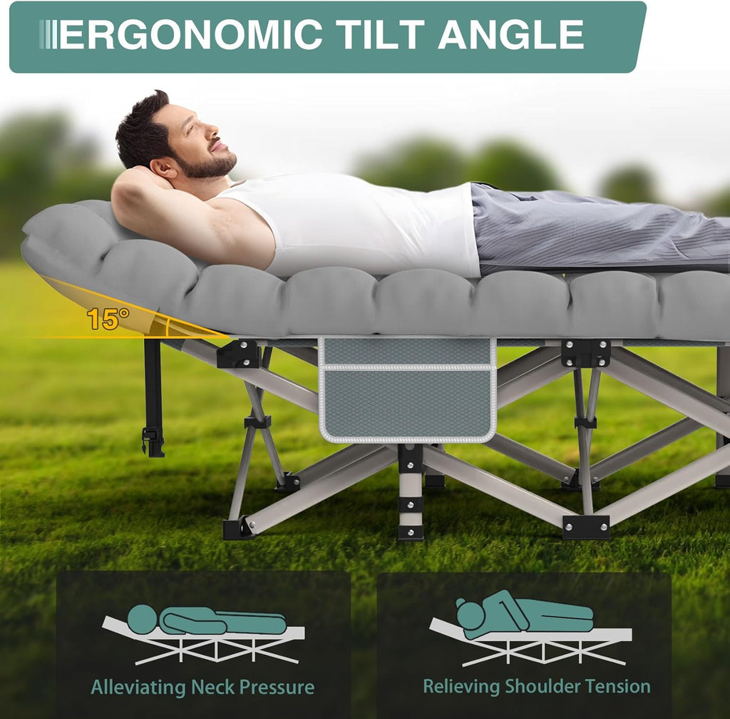 Colmado Overland Camping Zenpetio 28″ XL catre portátil