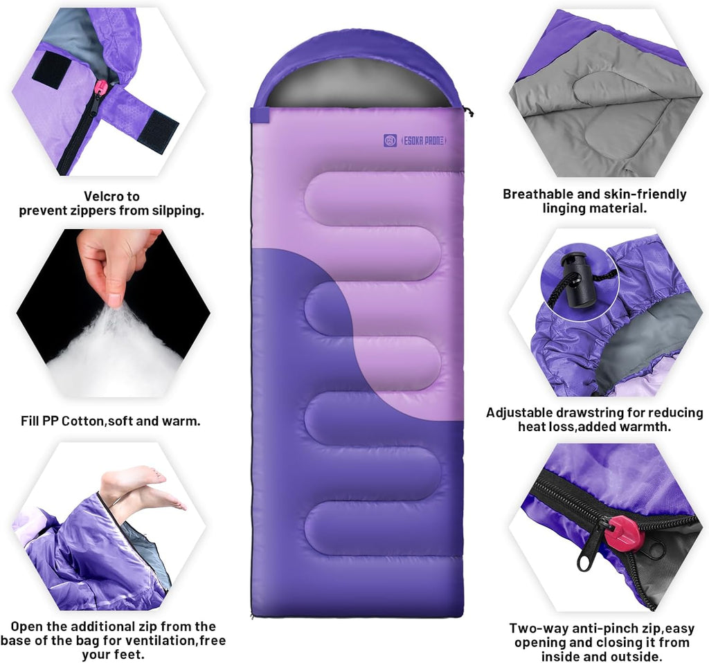 Accesorios Para Camping Esoka Sleeping Bags