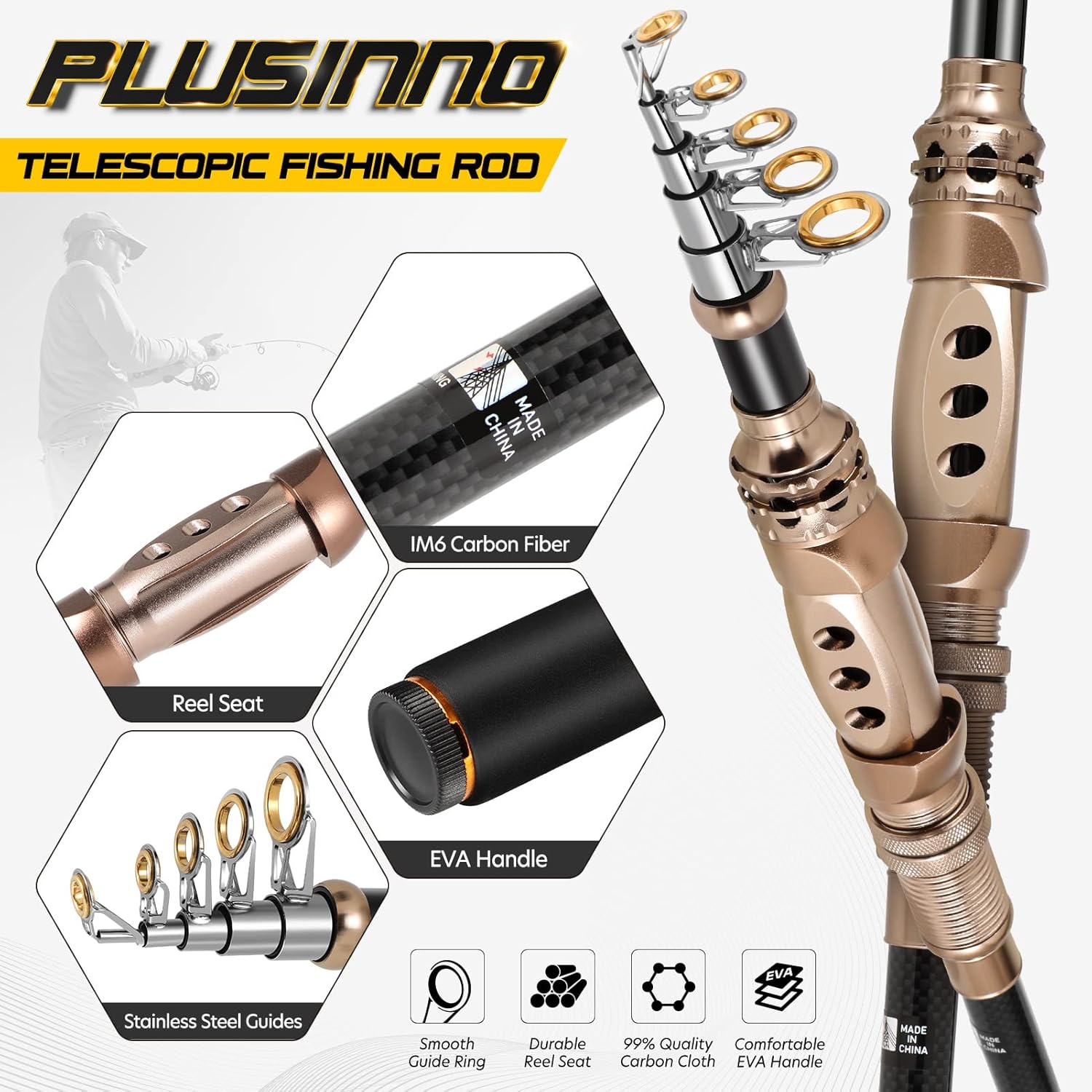 Combo de Pesca PLUSINNO
