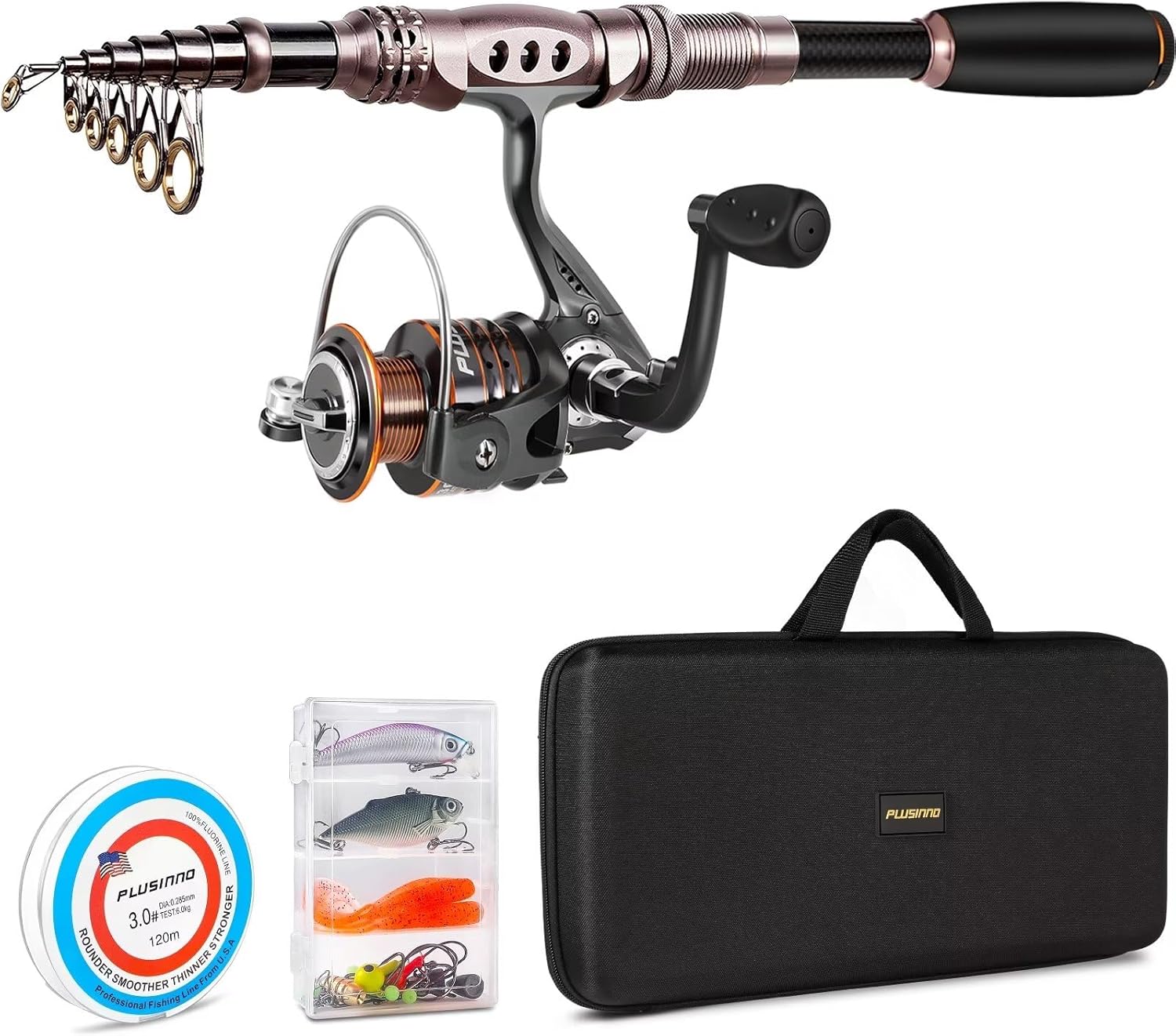 Combo de Pesca PLUSINNO