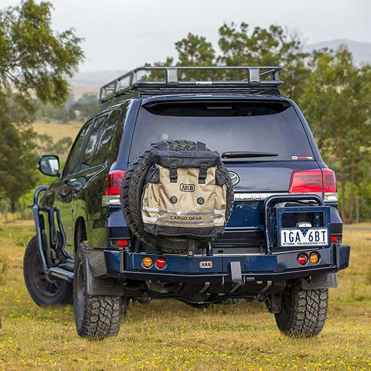 Accesorios para Overlanding ARB Bulto Series II Spare 403248 Solución Versátil para Rueda de Repuesto y Carga Off-Road