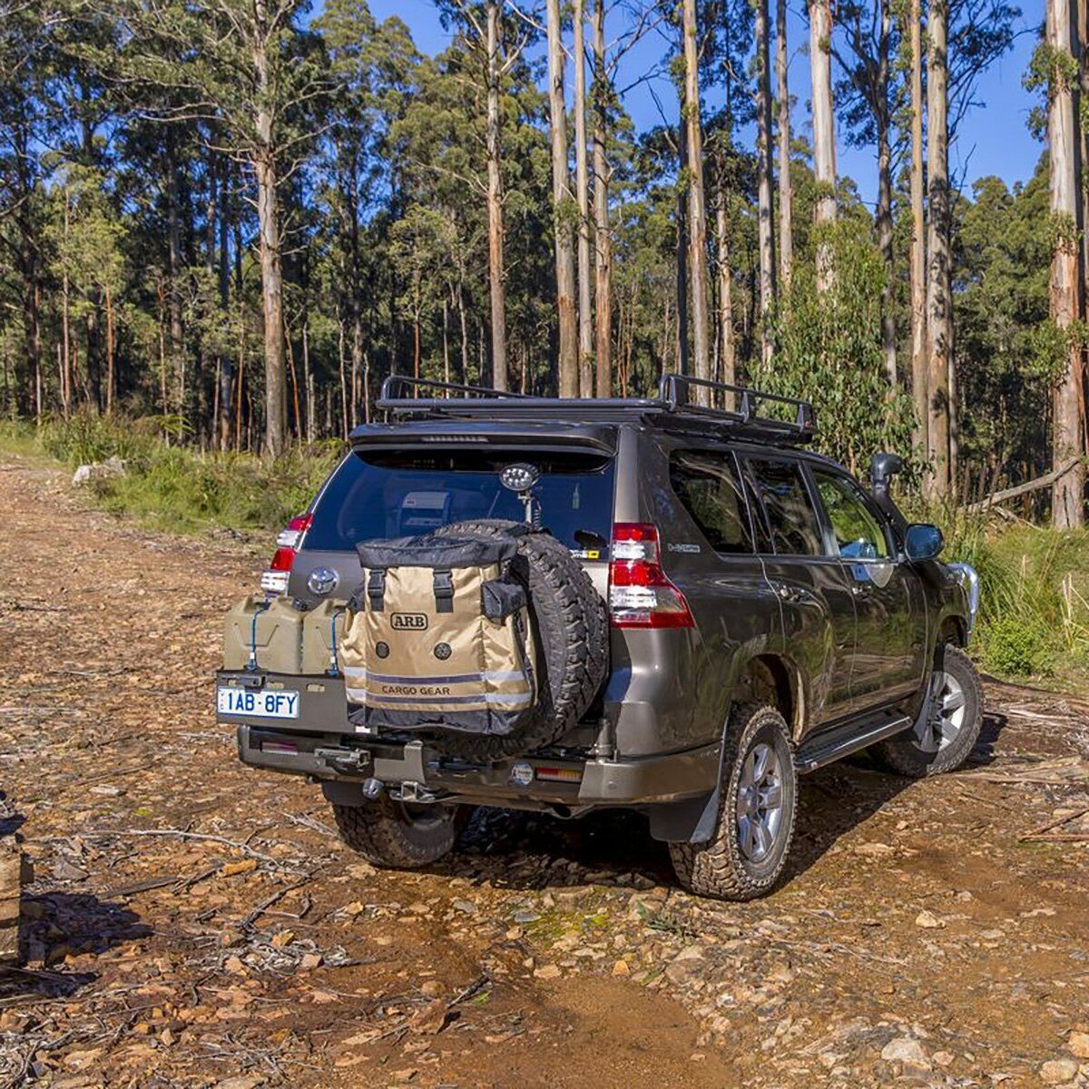 Accesorios para Overlanding ARB Bulto Series II Spare 403248 Solución Versátil para Rueda de Repuesto y Carga Off-Road