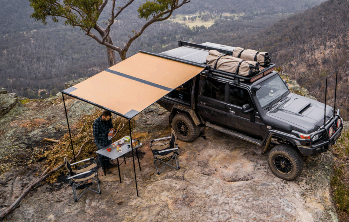 Accesorios para Overlanding ARB Black Edition Aluminum Awning con Luz LED (Modelo 398367)